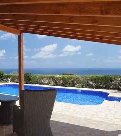 Unforgettable Family Escape - Cliffside Villa With Panoramic Sea Views And Kid-Friendly Private Pool Pissouri Exterior photo